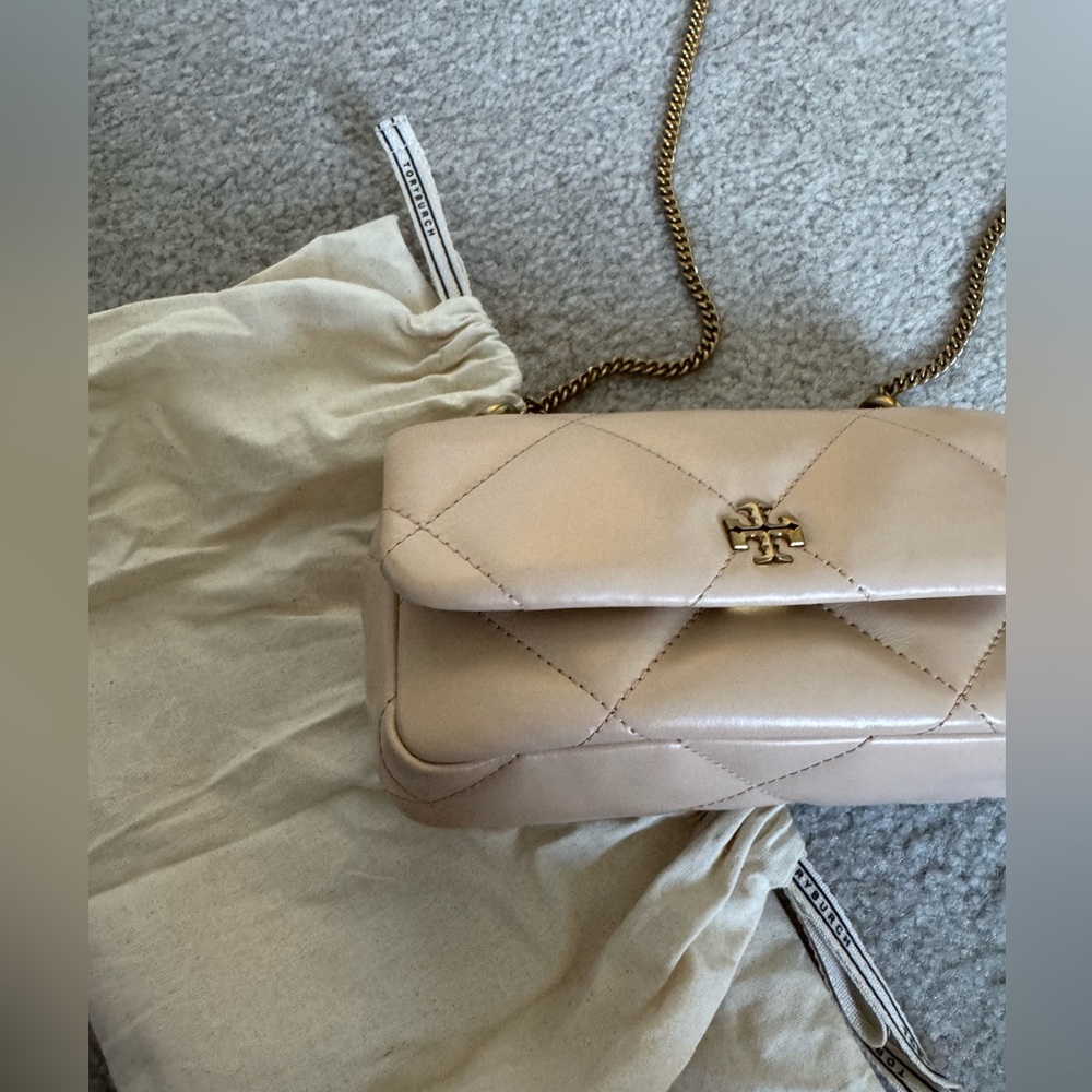 Tory Burch Mini Kira Diamond Quilt Flap Shoulder Crossbody